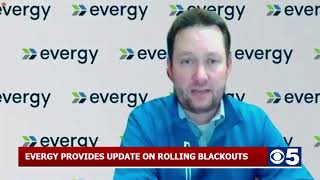 Evergy update on rolling blackouts