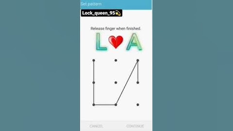 L♥️A pattern lock ll #shorts #youtube #trending #subscribe #status #pattern #viral #whatsappstatus