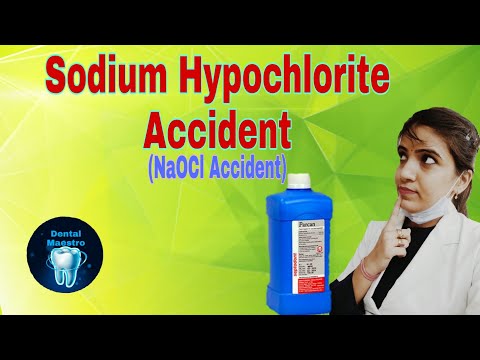 Sodium Hypochlorite Accident | root canal irrigant | management | Dental Maestro | Dr.Jyoti