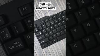 Typing tricks!! ( code 1f417 )_ Rhinoceros Symbol | #asmr #keyboard #asmrkeyboard #typing