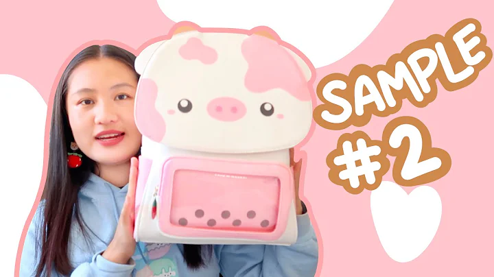 Adorable Strawberry Cow Backpack Unboxing