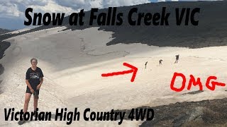 Snow in the summer! Falls Creek | Victoria High Country 4wding | Part 7