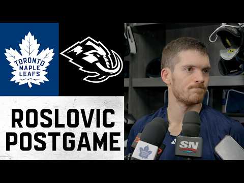 Jack Roslovic | Post Game at Utah Mammoth | October 13, 2026