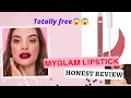 Myglamm lipstick review  myglam boo lipstick review 