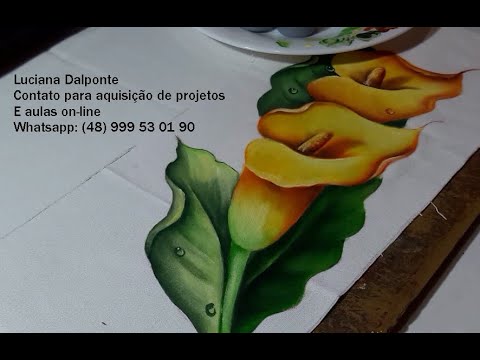 Como pintar lindos Copos de Leite Amarelo Pintura em tecido, Luciana  Dalponte - thptnganamst.edu.vn