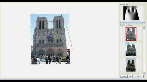 Free-hand sketch based image retrieval system, demo #3