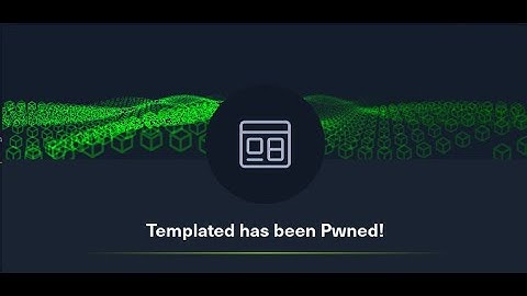 Templated Hackthebox Challenge Walkthrough