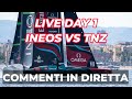 LIVE AMERICA'S CUP - COMMENTI ALLA FINALE INEOS VS NEW ZEALAND - DAY 1 #americascup #teamnewzealand