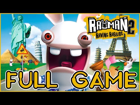 Rayman Raving Rabbids 2 FULL GAME Longplay (Wii)