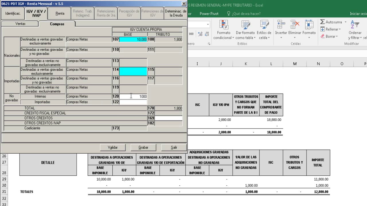 Curso Taller Pdt 621 Igv Renta Mensual Parte I Youtube