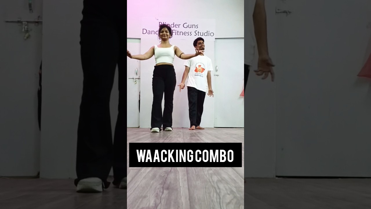 learn the waacking combo with Anshi 