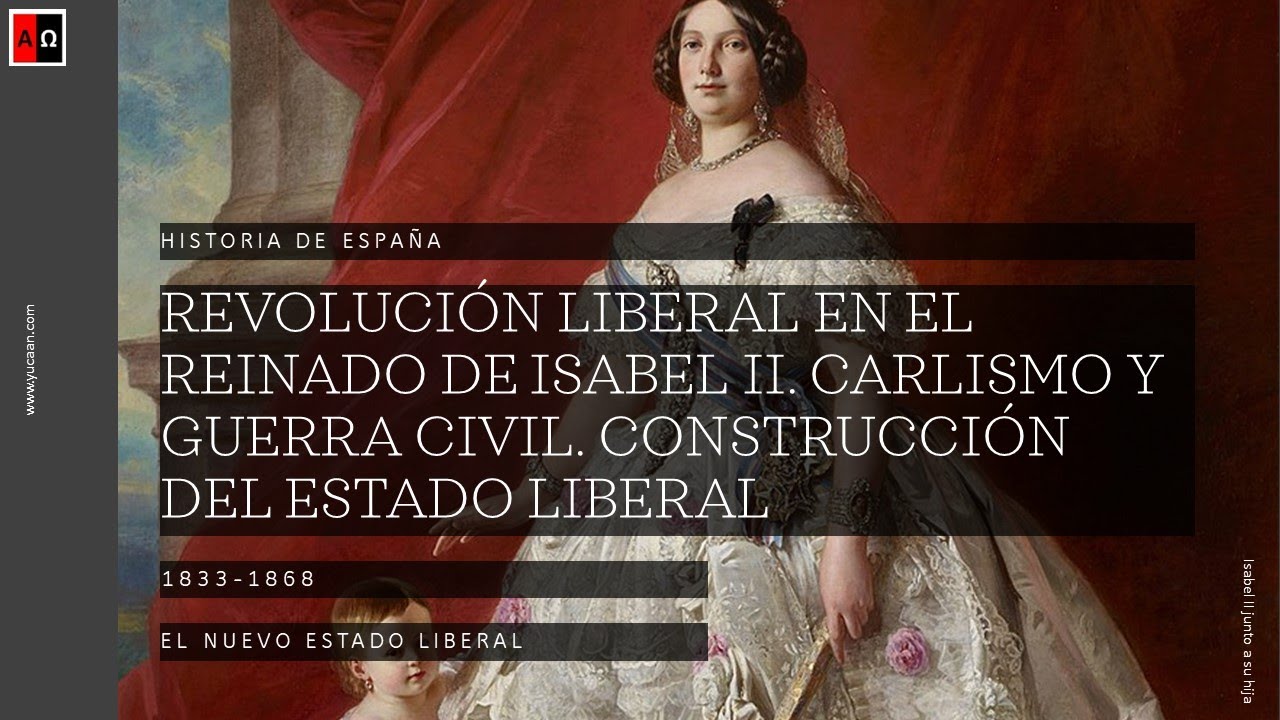 El reinado de Isabel II. Carlismo y guerra civil. Const… — Transcript