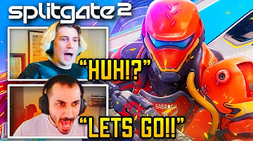 Streamers React to Splitgate 2 NEW Events & Battle Royale (Ft. xQc)