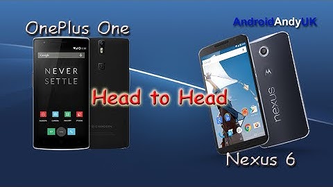 OnePlus One v Nexus 6 Head to Head (Benchmark, GPS, Speaker, Browser)
