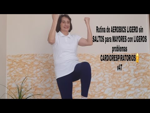 AEROBICS LIGERO sin SALTOS ADULTOS MAYORES con LIGEROS problemas CARDIOVASCULARES/RUTINA,EJERCICIO AEROBICS LIGERO sin SALTOS ADULTOS MAYORES con LIGEROS problemas CARDIOVASCULARES/RUTINA,EJERCICIO