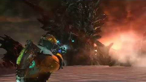 Dead Space 3 chapter 12  boss fight