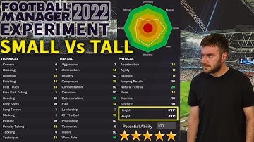 The Height Test - Identical Stats and Potential: FM22 Experiment
