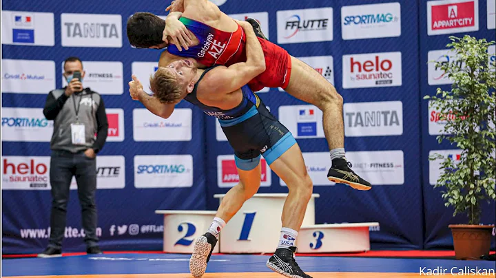 Kyle Dake SLAMS This Guy Through The Mat! Kyle Dak...