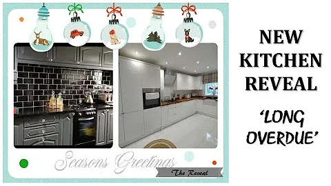 NEW KITCHEN REVEAL MAKEOVER HOME DECOR DIY
