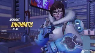 Overwatch Mei Double Kill Highlight 2