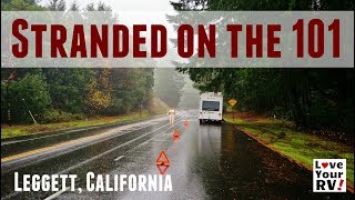 Stranded in the Rain on Highway 101 in Northern California