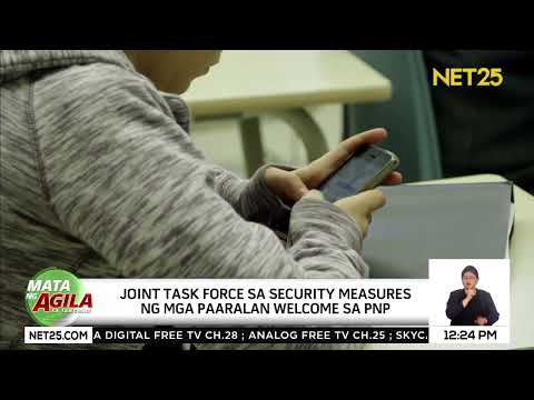 Joint School Safety Task Force, welcome sa PNP