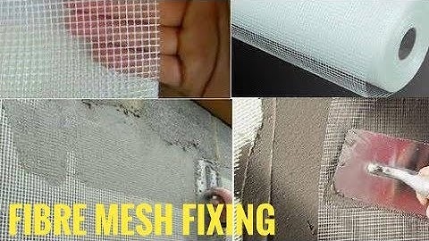 fibre mesh fixing