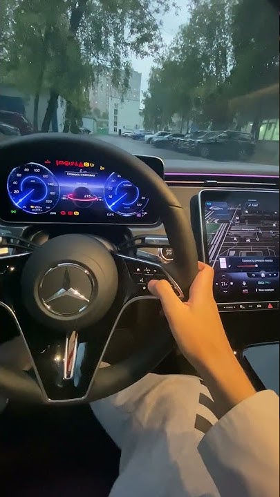 Проверка динамиков в MERCEDES EQS #shorts - YouTube