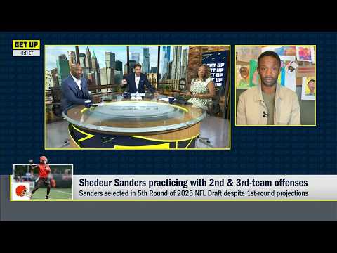Shedeur Sanders STILL NOT taking 1st team reps 😳 'IF NOT NOW, WHEN?!' - Louis Riddick | Get Up