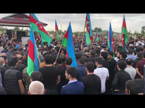 Sabirabad ilk  Şəhidini Dəfn Elədi. 28.09.2020