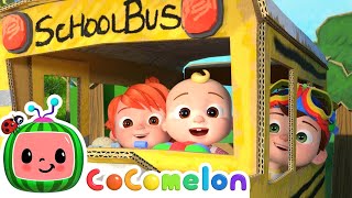 Wheels on the Bus V1 | CoComelon | Sing Along | Nursery Rhymes and Songs for Kids