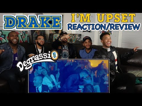 DRAKE - I'M UPSET OFFICIAL MUSIC VIDEO (DEGRASSI REUNION) REACTION/REVIEW