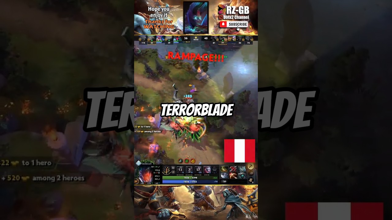 Dota2 Peru, Rampage | Terrorblade