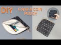 DIY Card & Coin Zipper Pouch/Make a purse/카드&동전지갑 만들기/손지갑만들기[제이에스데일리]