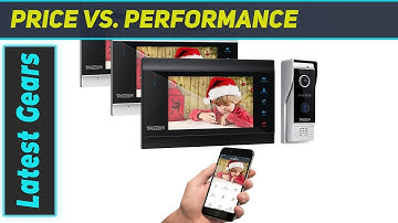 TMEZON Wireless Video Door Phone Doorbell Intercom System 1080P Wifi Monitor Review