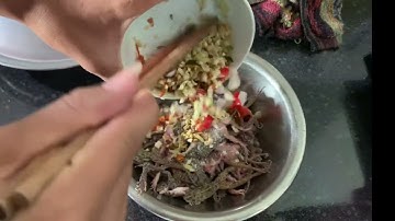 Nhái xào xả ớt tuyệt vời