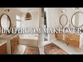 Master Bath Makeover | New Floors + Ikea Vanity Hack