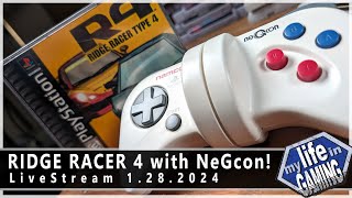 Ridge Racer Type 4 with NeGcon! (PlayStation 1) :: LIVE STREAM