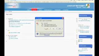 Learning Management System tutorial for students- How to Download files