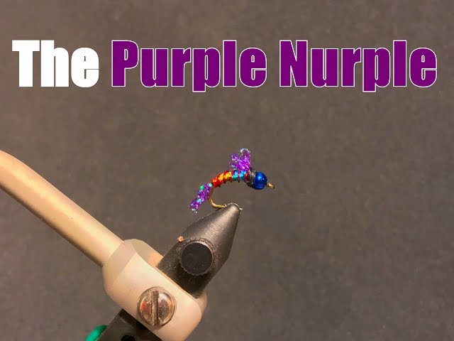 How to Tie the Purple Nurple Ice Fly 