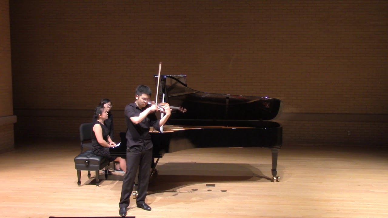 DMA Recital, Sibelius Violin Concerto (Part 1)