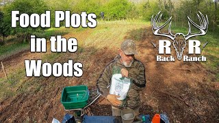 Deer Food Plot in the Woods April 2023