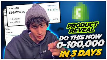 $0-$100,000 In 3 Days Dropshipping With No MONEY (Step-By-Step)