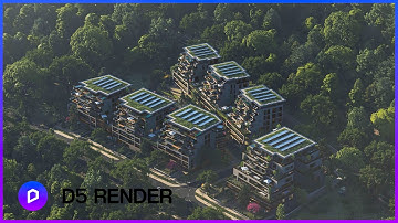Cinematic Archviz Animation | 4K Real‑Time D5 Render Showcase – Residential Complex