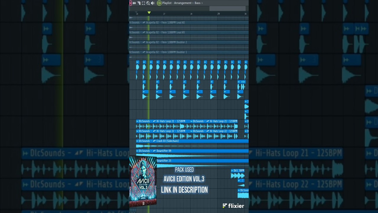 Make an Avicii Style Song in 1 Minute #avicii #aviciisamplepack #AVICIIPRESETS #flstudio #edm