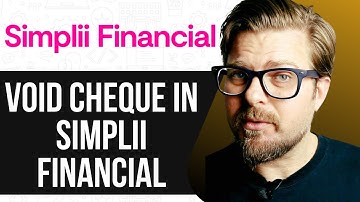 HOW TO GET A VOID CHEQUE IN SIMPLII FINANCIAL (WORKING) 2025!