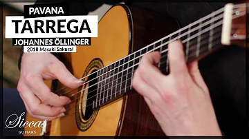 Johannes Öllinger plays Pavana by Francisco Tárrega on a 2018 Masaki Sakurai at Siccas Guitars