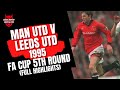 Man Utd v Leeds Utd 1995 FA Cup 5th Round