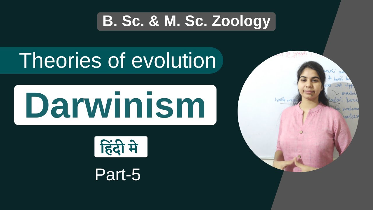 Darwinism or Theory of natural selection || in Hindi || Evolution || Zoology