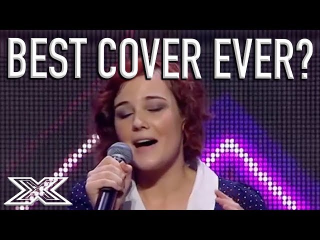 Bella Ferraro's INCREDIBLE Skinny Love Cover Has Judges Standing On Tables! | X Factor Global class=